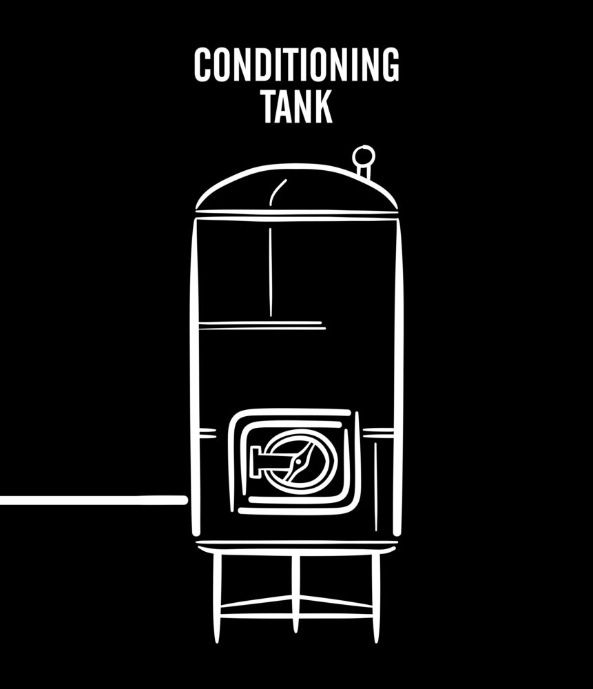conditioning tank, brewing process