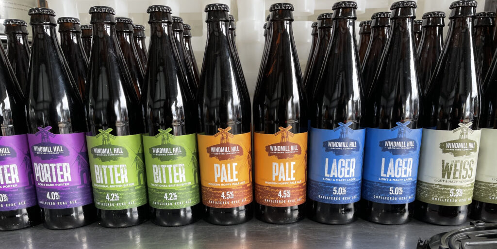 lager, beer bottle, premium ale, made with passion, warwickshire