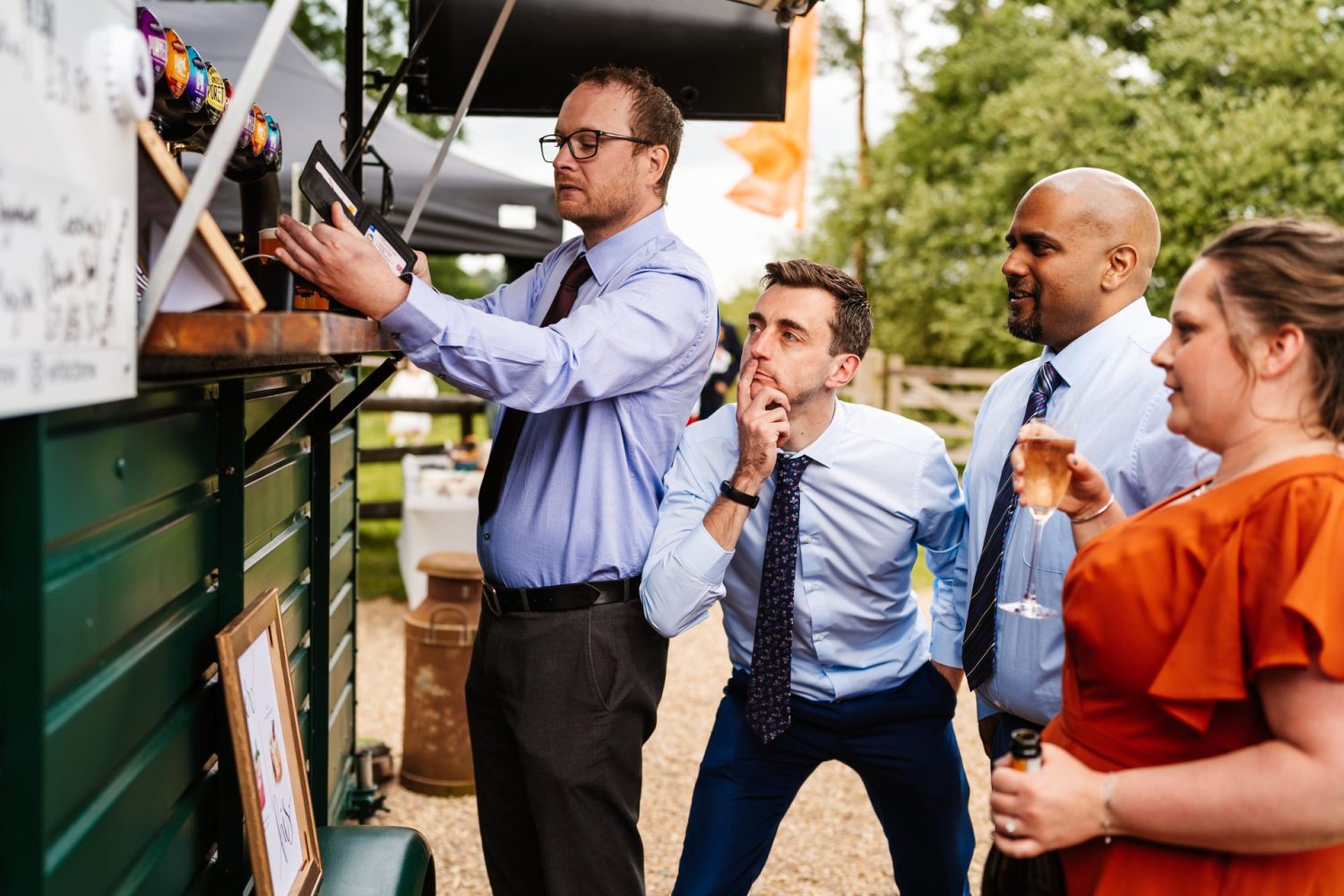 Horsebox Bar Wedding Bar